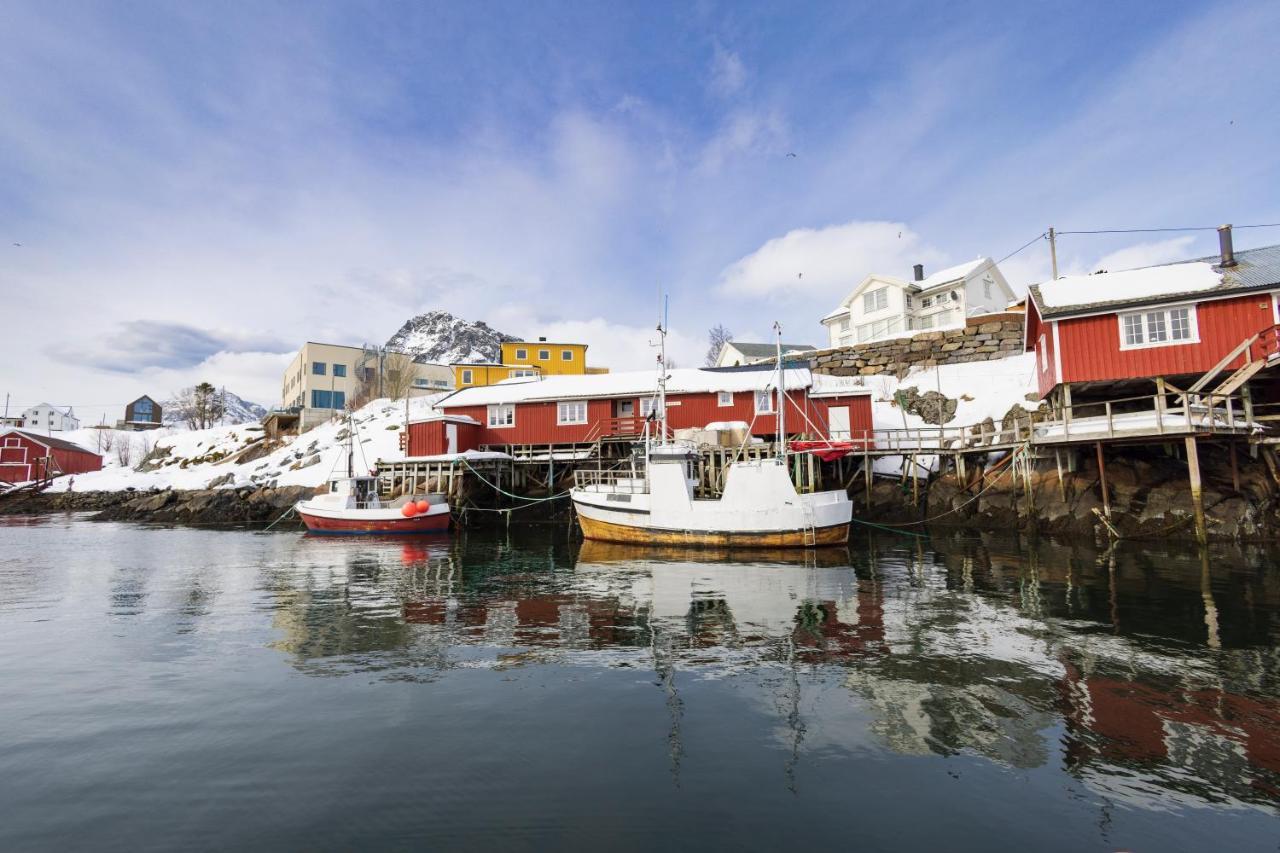Hotel The Tide - Rorbuer Sørvågen Exteriér fotografie