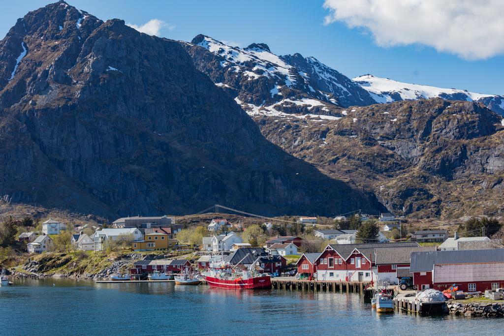 Hotel The Tide - Rorbuer Sørvågen Exteriér fotografie