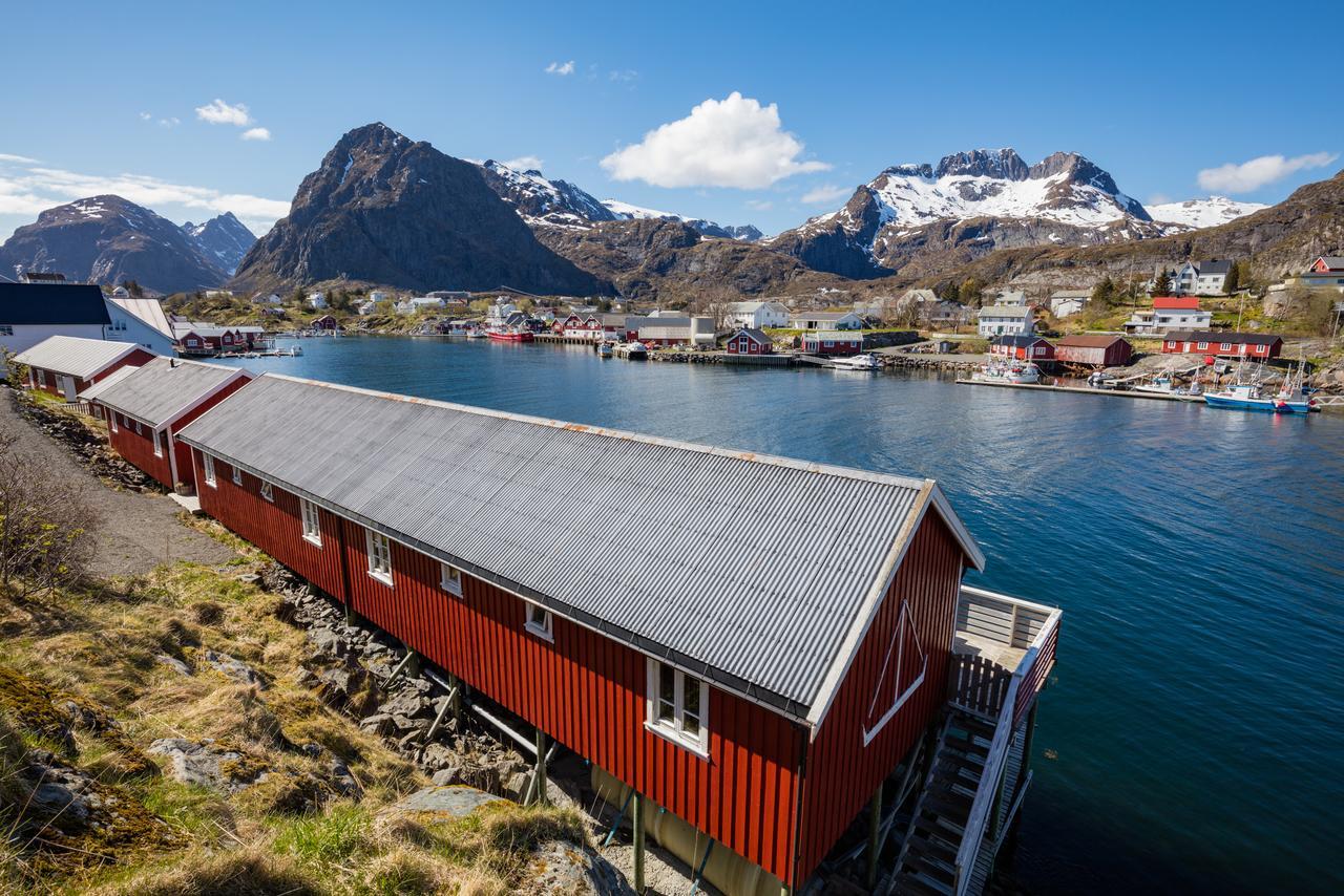 Hotel The Tide - Rorbuer Sørvågen Exteriér fotografie